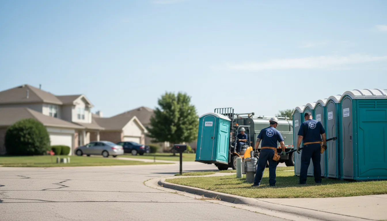 Porta Potty Rental in Meadow, TX near me